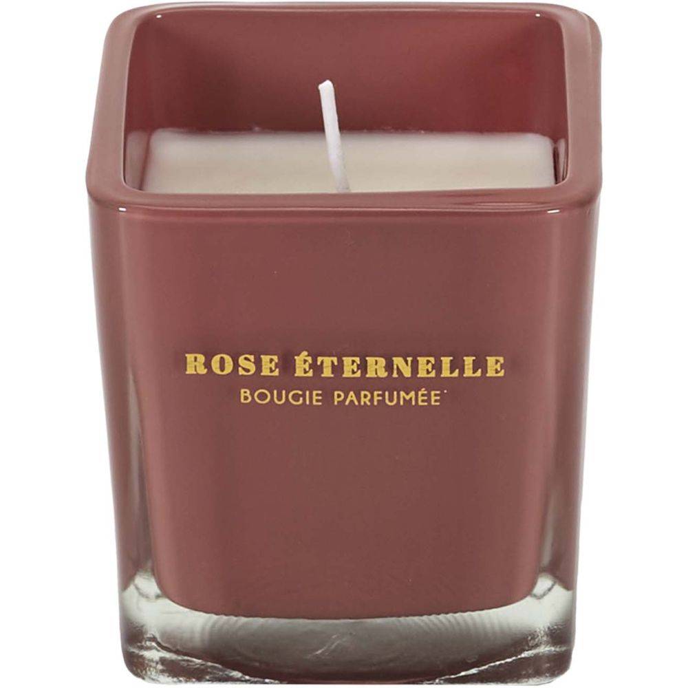 The Home Deco Factory - Bougie parfumée carrée Nude 7 cm (Lot de 3) Rose des bois The Home Deco Factory - Imagen 3
