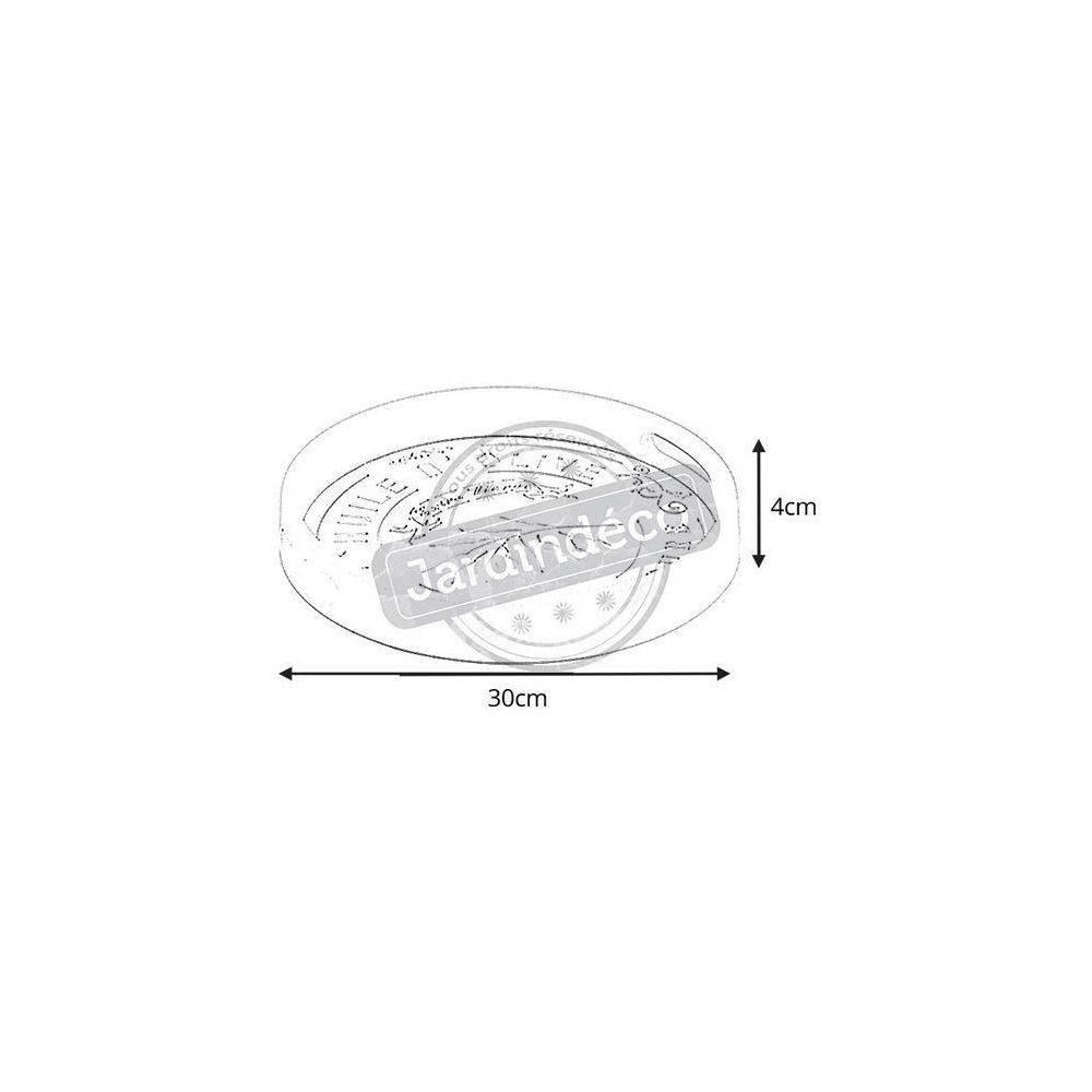 Aubry Gaspard - Plateau rond en bois - Imagen 2