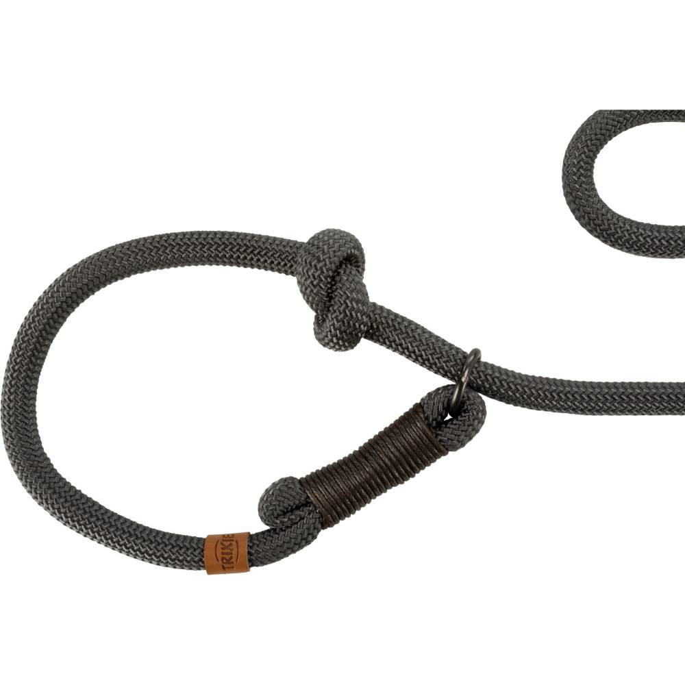 Trixie - Trixie - Laisse Retriever ø 13 mm x 1.7 M Collier d'arrêt  gris foncé pour chien - Imagen 2