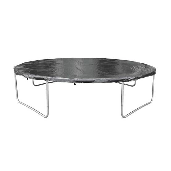 sweeek - Trampoline 430cm gris avec filet de protection. échelle. bâche. filet pour chaussures. kit d'ancrage - Vénus XXL- Trampoline de jardin 430 | sweeek - Image 5