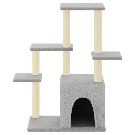 Arbre à chat Lomrik Naturel 86 X 54 X 97,5 cm - P87210N - Image 3
