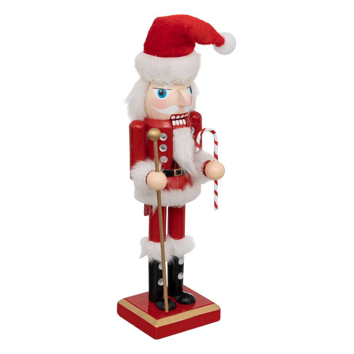 Objet "Casse noisette" père noël H25cm ATMOSPHERA CREATEUR D'INTERIEUR - Image 1