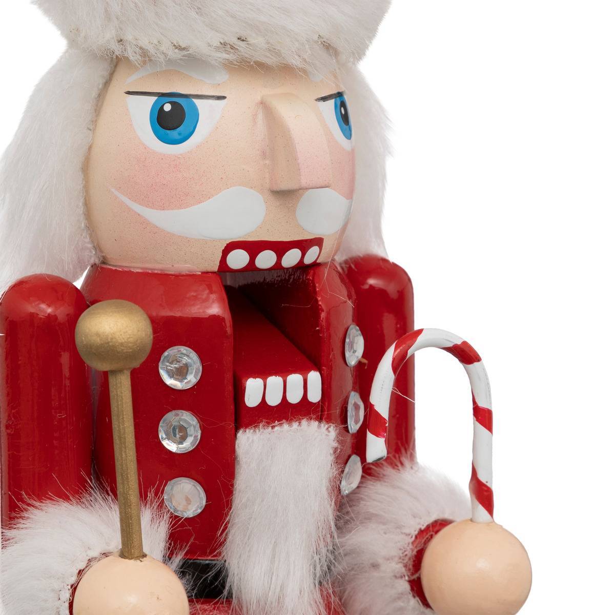 Objet "Casse noisette" père noël H25cm ATMOSPHERA CREATEUR D'INTERIEUR - Image 2