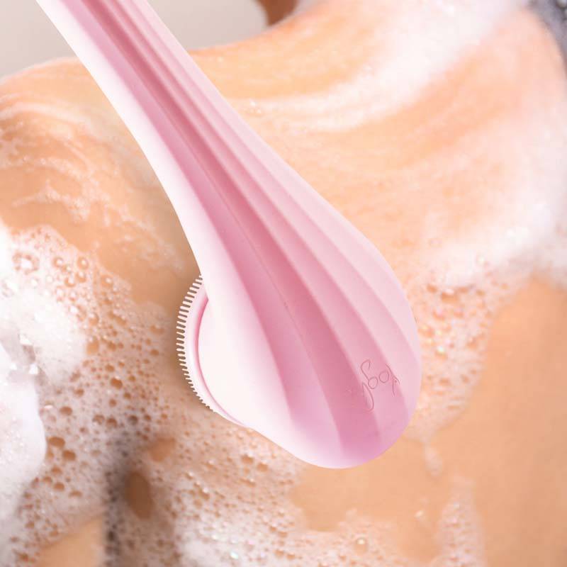 Brosse De Douche électrique Rose Sans Fil 4en1 Cleanbody Yoghi - Image 7