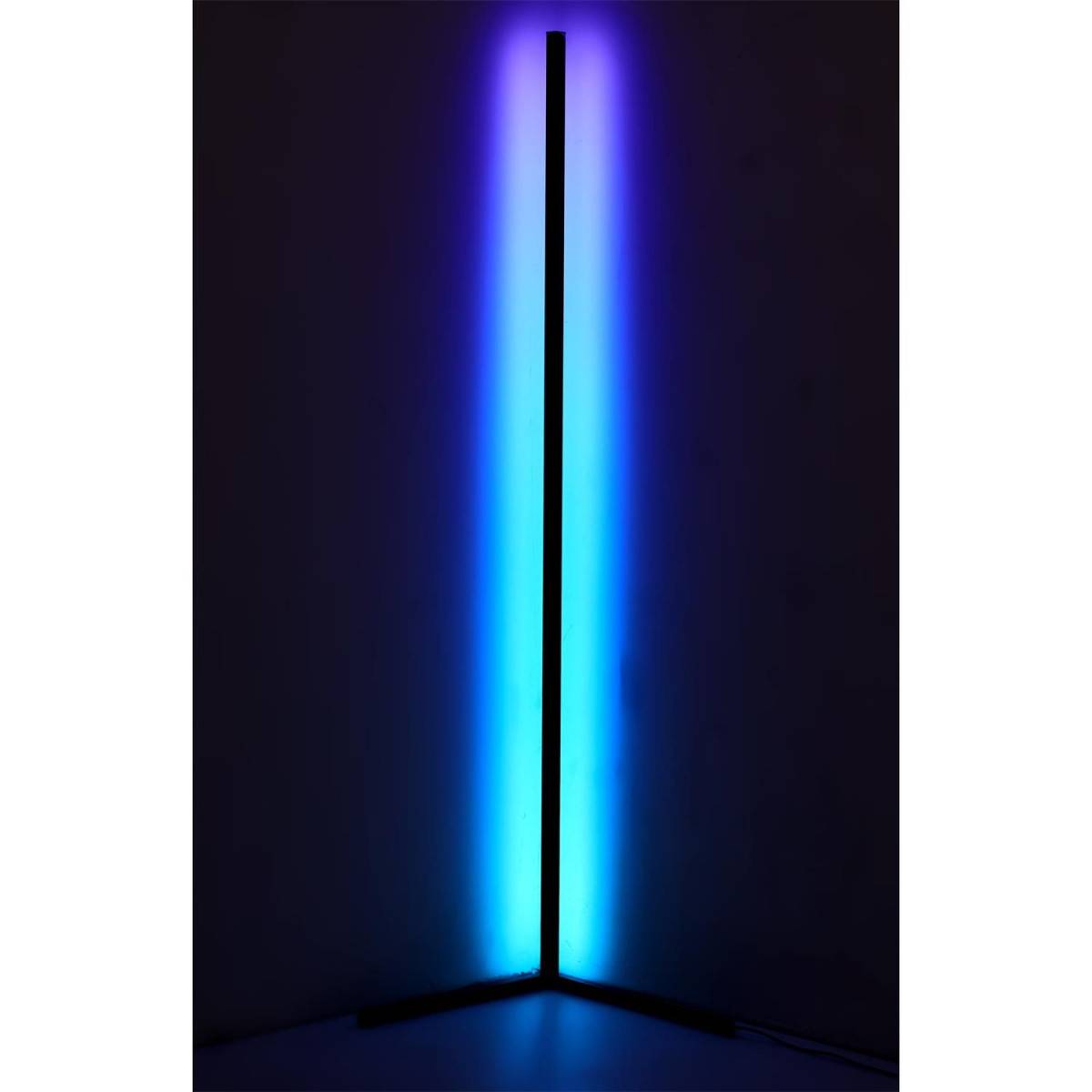 The Home Deco Factory - Lampe d'Angle Tube "LED" 140cm Noir - Image 8