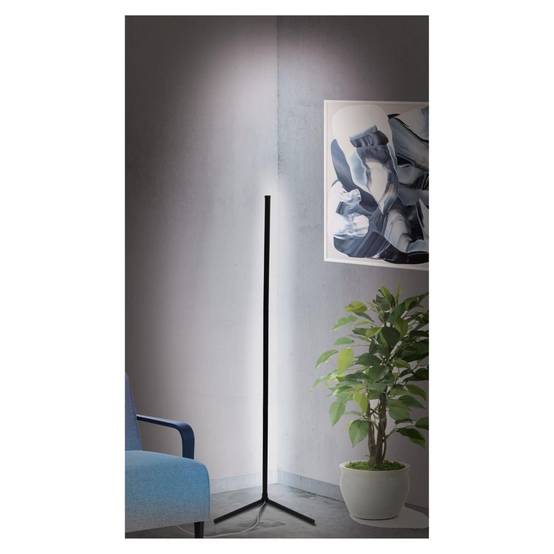 The Home Deco Factory - Lampe d'Angle Tube "LED" 140cm Noir - Image 10