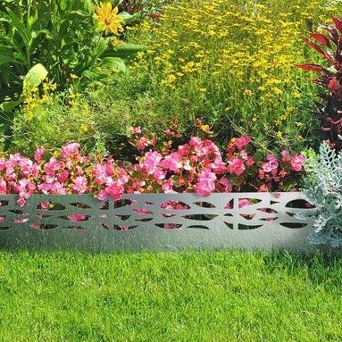 Terre Jardin - Bordures de Jardin ajourées en acier galvanisé - Lot de 5 - Imagen 6