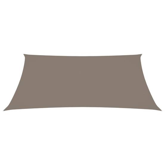 Helloshop26 - Voile toile d'ombrage parasol tissu oxford rectangulaire 5 x 6 m taupe - Imagen 2