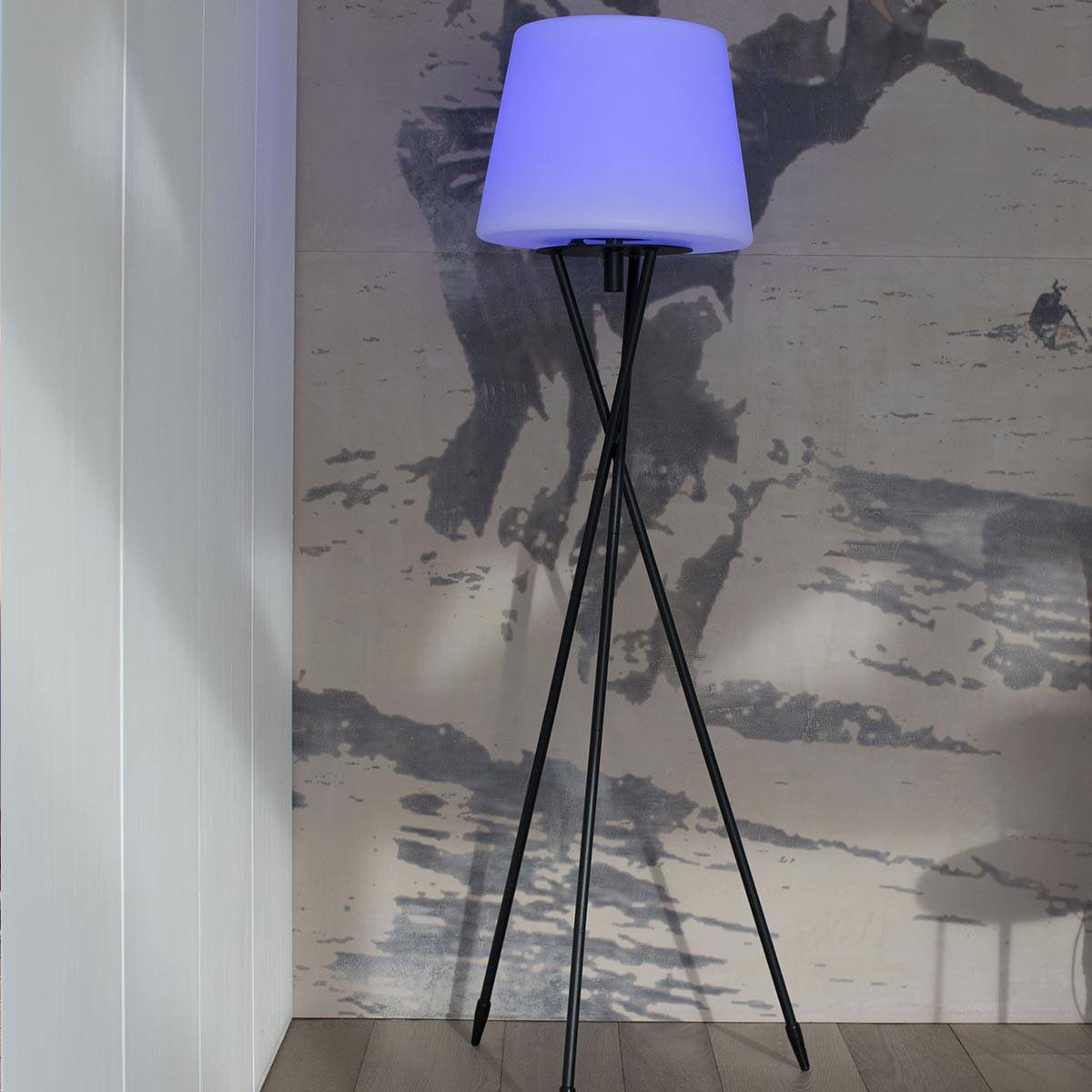 Lumisky - Lampadaire d'extérieur sans fil TRY RGB H150cm - Imagen 5