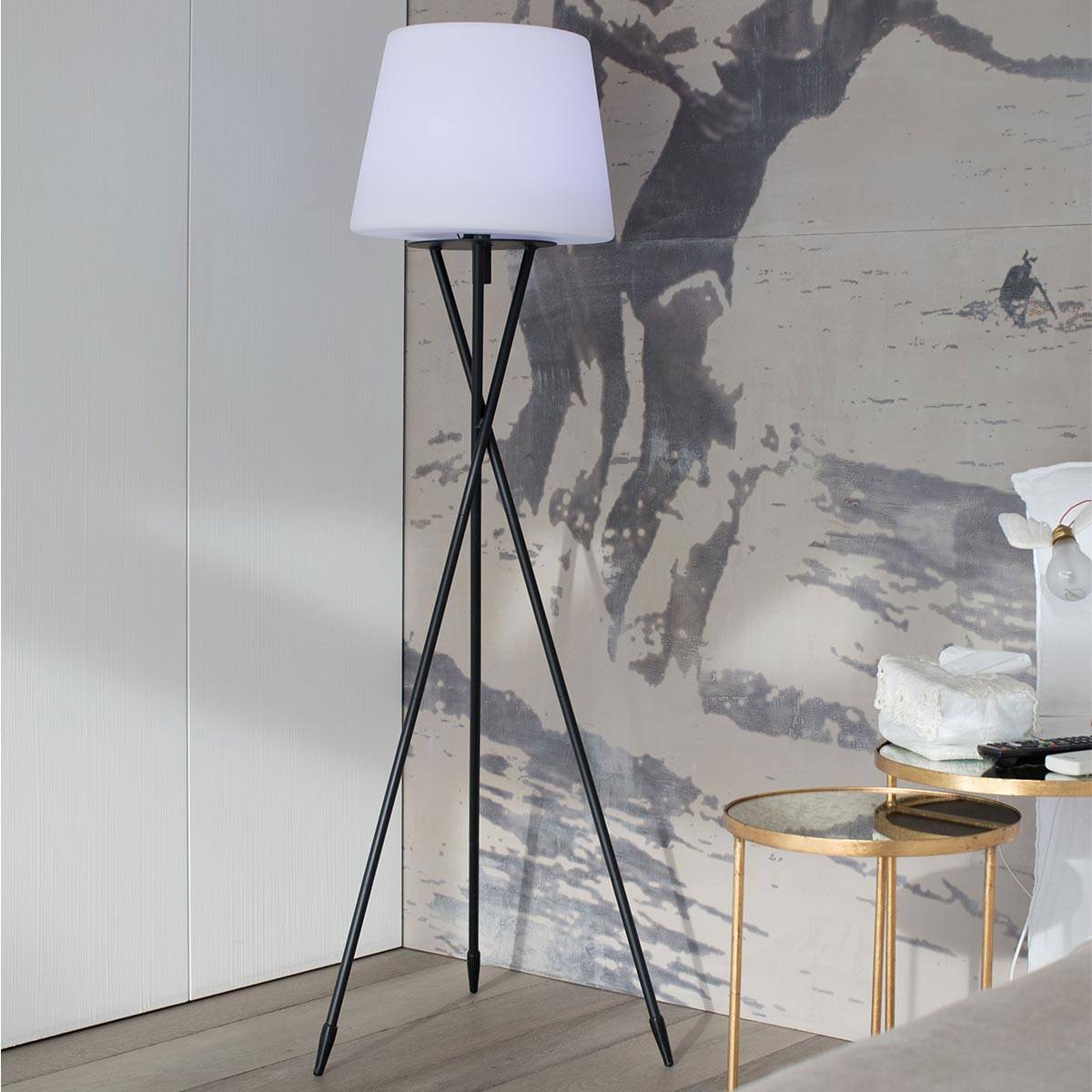 Lumisky - Lampadaire d'extérieur sans fil TRY RGB H150cm - Imagen 4