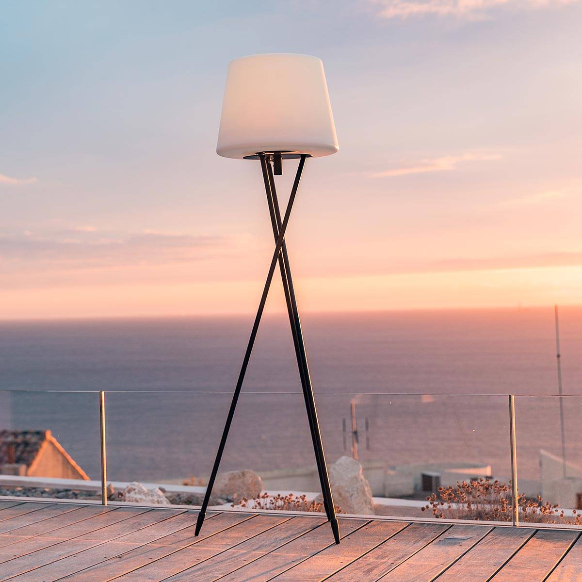 Lumisky - Lampadaire d'extérieur sans fil TRY RGB H150cm - Imagen 3