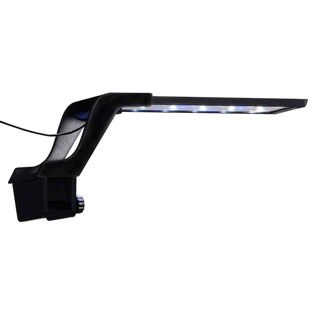 Lampe LED à Pince pour Aquarium Design Fin Lumière Bleue et Blanche 25-45 cm - ComfortXL Outdoor Living - Image 1