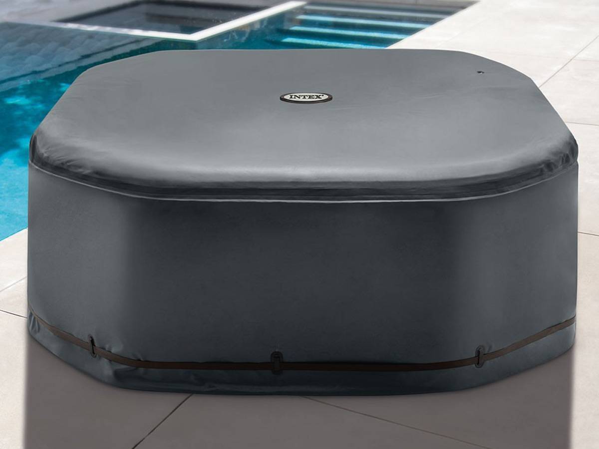 Couverture thermique pour spa gonflable PureSpa octogonale 6 places - Intex - Image 2