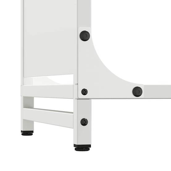 Range-bûches en Acier pour Cheminée Intérieur Design moderne Blanc 65cm – ComfortXL Outdoor Living - Image 8