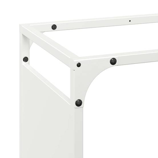 Range-bûches en Acier pour Cheminée Intérieur Design moderne Blanc 65cm – ComfortXL Outdoor Living - Image 7