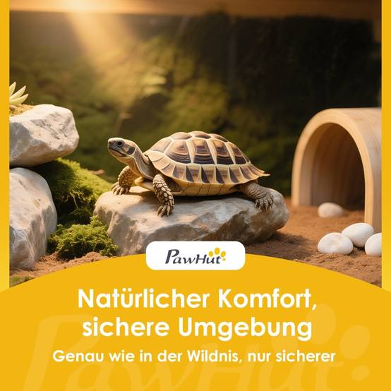 Habitat tortues de terre enclos extérieur 91 x 60.5 x 32 cm bois de sapin bleu - PANGIVO - Image 6