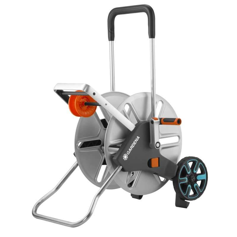 Gardena - Dévidoir sur roues Aquaroll L Easy Metal GARDENA - 18550-20 - Imagen 2