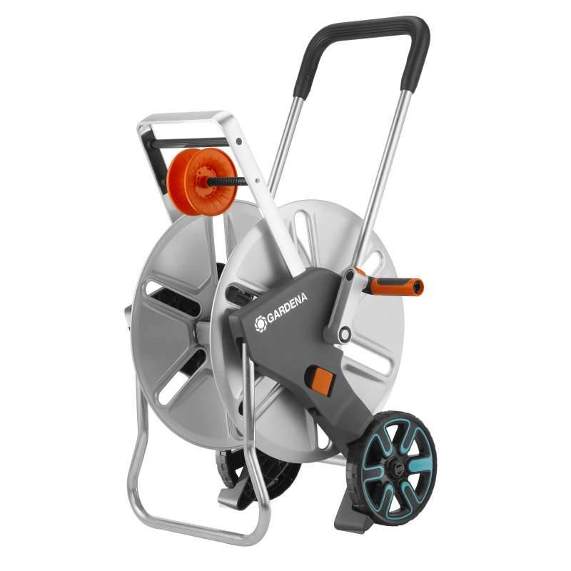 Gardena - Dévidoir sur roues Aquaroll L Easy Metal GARDENA - 18550-20 - Imagen 1