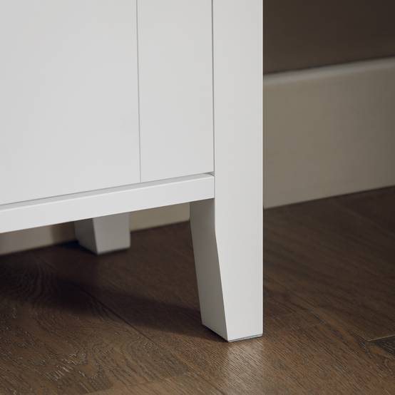 SoBuy Armoire de Rangement à Chaussures avec 2 Portes, Meuble d'Entrée Blanc, 80 x 25 x 108 cm, Modèle FSR152-W - Image 7