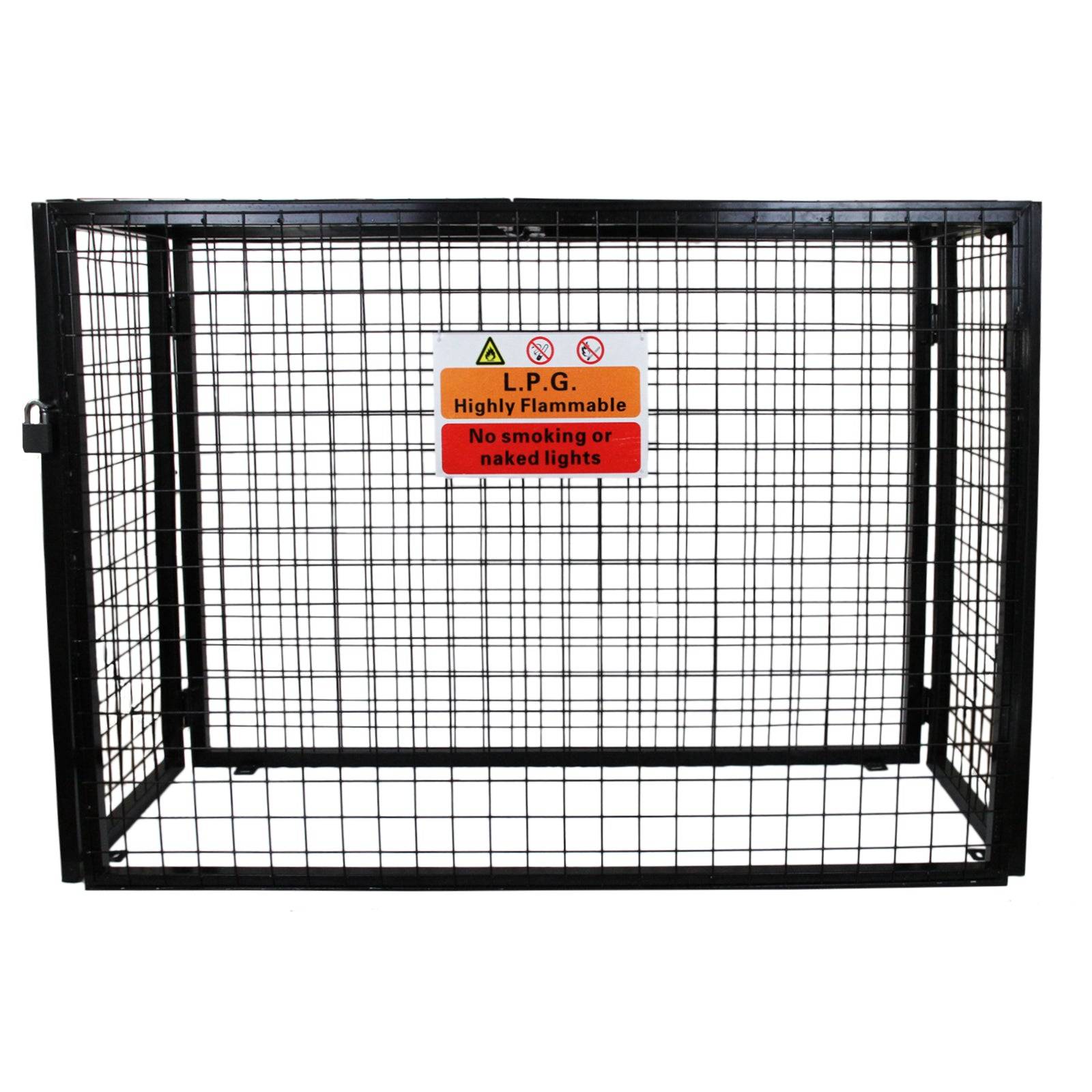 Monstershop - Cage Métallique de 149cm de large pour Bouteilles de Gaz - Image 4