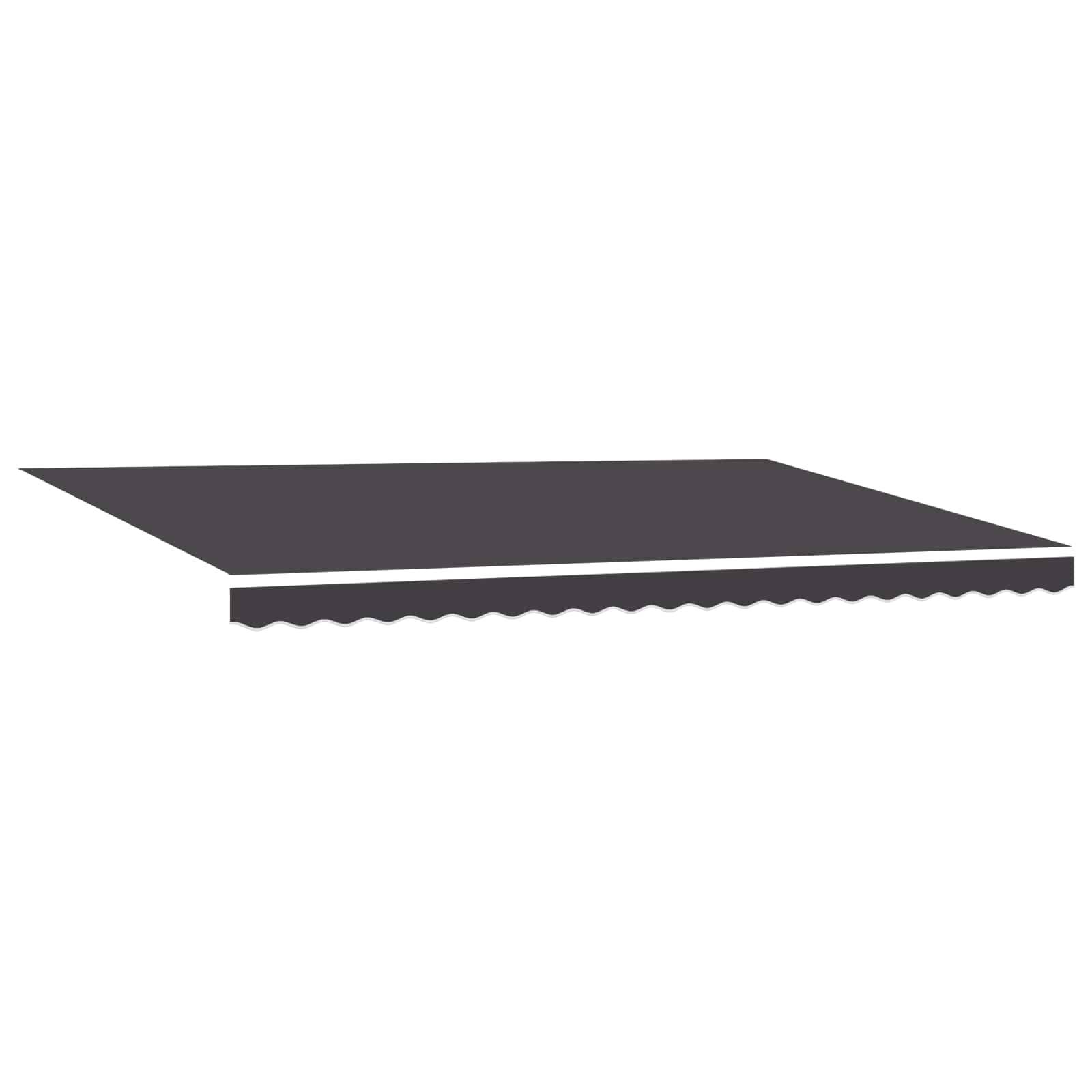 PANGIVO - Auvent Rétractable Anthracite 500 x 300 x 165 cm Polyester et Aluminium, 3331218 - PANGIVO - Image 5