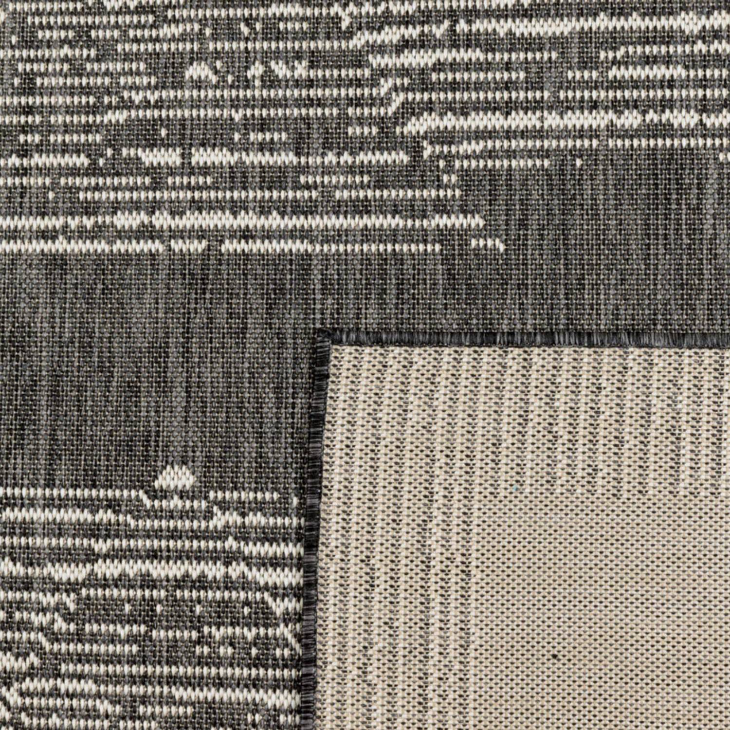 Autre - Tapis intérieur et extérieur anthracite 200x200cm - Imagen 4