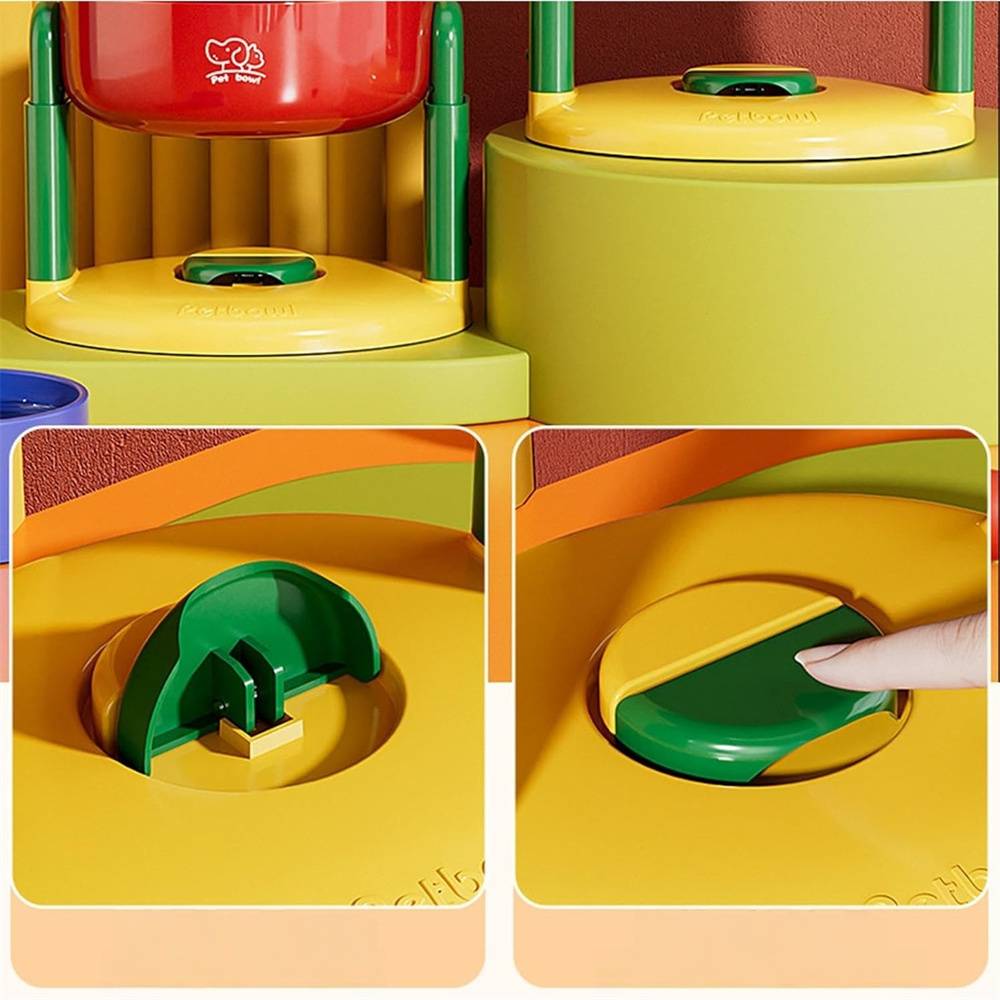 DtopbuyAge - Bols de nourriture pour animaux de compagnie ajustables en hauteur DtopbuyAge - Image 4