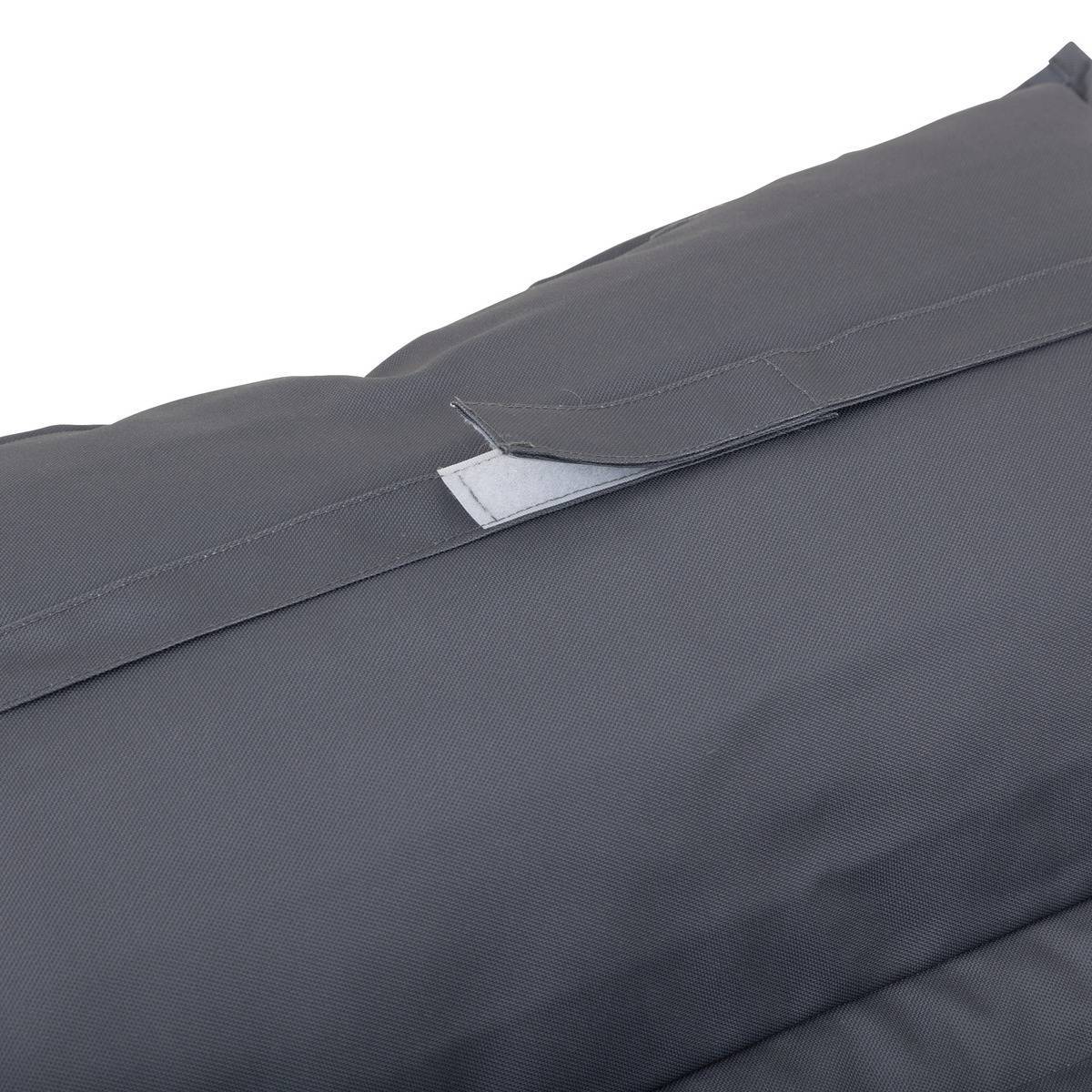Hesperide - Coussin de transat enroulable "Adiya" ardoise 180x60cm en polyester Hespéride - Imagen 4
