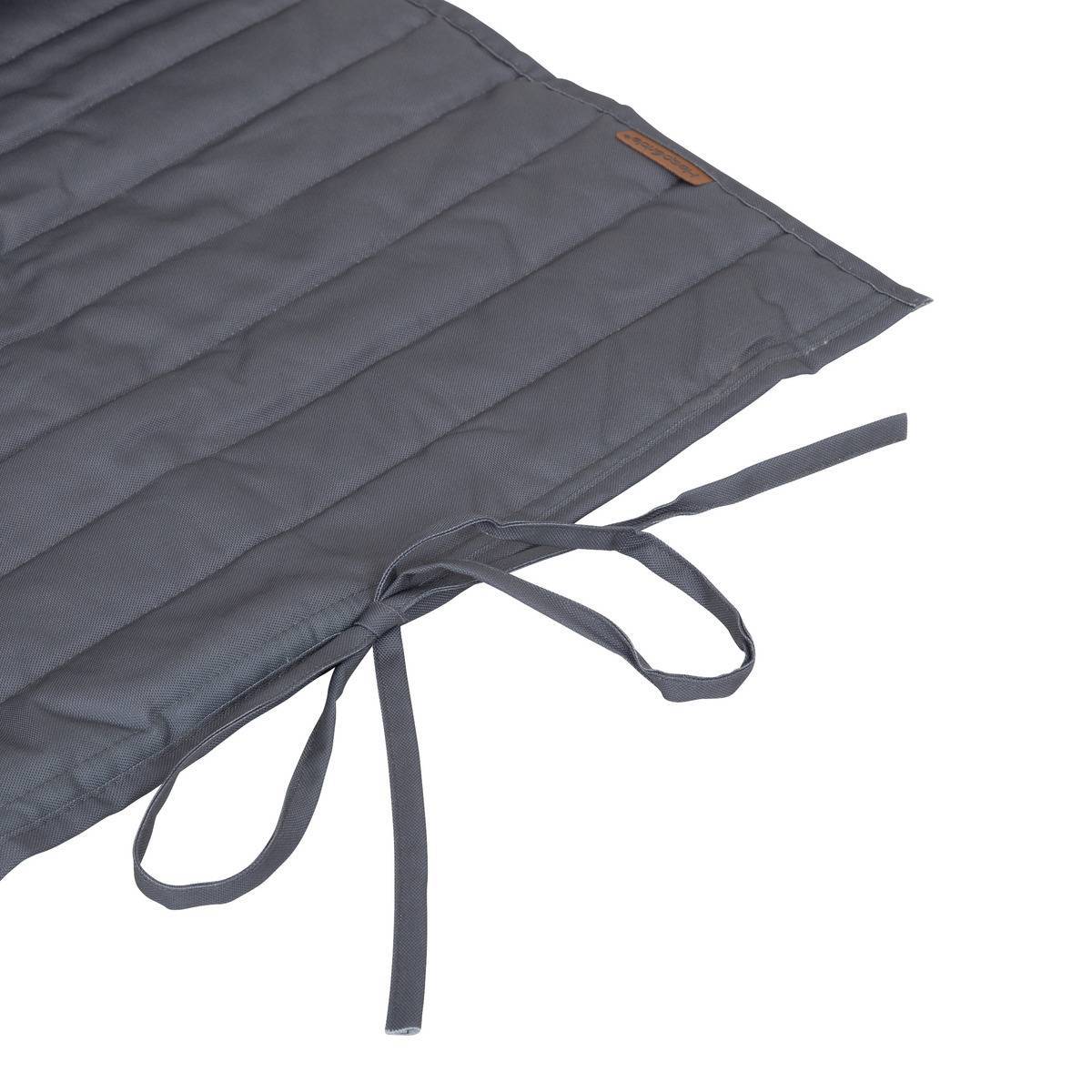 Hesperide - Coussin de transat enroulable "Adiya" ardoise 180x60cm en polyester Hespéride - Imagen 3