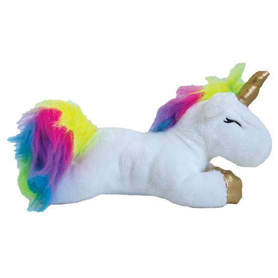Peluche Licorne blanche et or 15 cm CHADOG