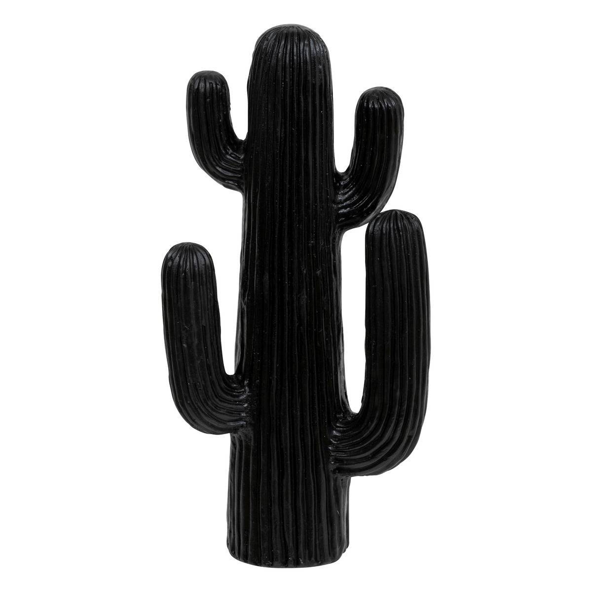 Atmosphera - Cactus déco "Rodrigo" H38cm noir - Atmosphera Créateur d'intérieur - Imagen 1