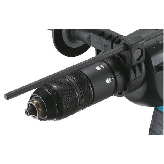 Perforateur-Burineur SDS+ 36V (2x18V) - 2.5J - MAKITA - avec 4 batteries 5Ah + 1 chargeur rapide + 2 MakPak + accessoires - DHR264PT4J - Image 4