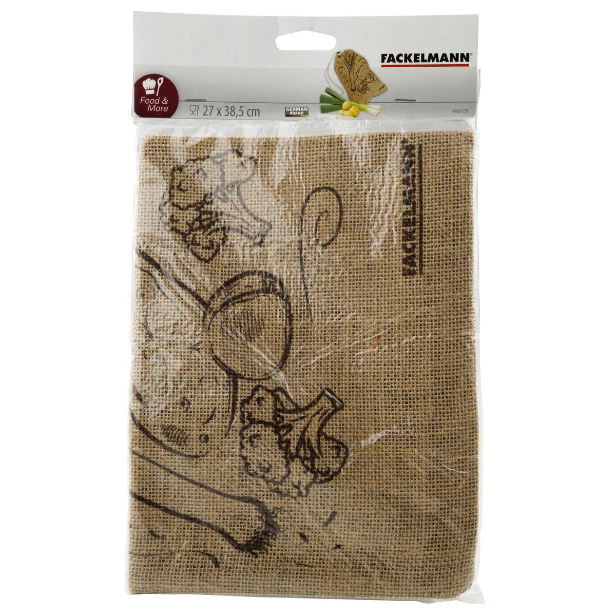 Lot de 2 sacs pour fruits et légumes réutilisables Fackelmann Nature - Image 4