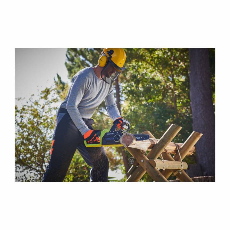 Ryobi - Tronçonneuse RYOBI - RCS18X3050F - 18V One+ Brushless - 1 batterie 5.0 Ah - 1 chargeur - Image 3