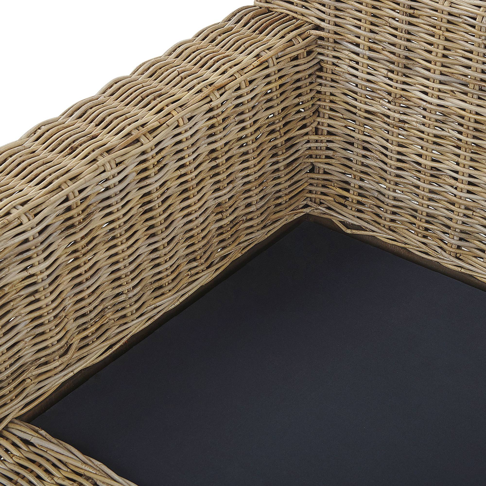 Fauteuil Rotin Marron clair ARDEA - Beliani - Image 5