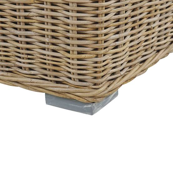 Fauteuil Rotin Marron clair ARDEA - Beliani - Image 6