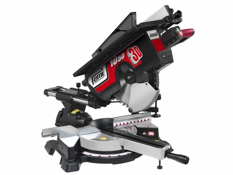 Femi - Scies à onglet radiale FEMI avec table supérieure - 1800W Ø 305 mm - 8435027 - Imagen 2