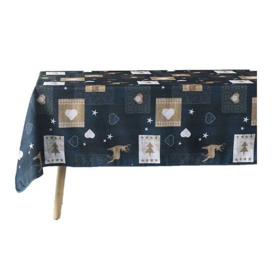 Sans Marque - Nappe rectangulaire antitache et infroissable - Douceur d'intérieur - Image 1