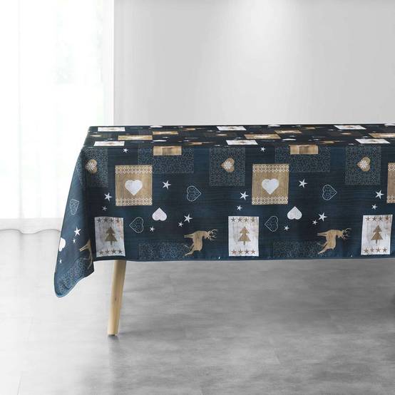 Sans Marque - Nappe rectangulaire antitache et infroissable - Douceur d'intérieur - Image 2