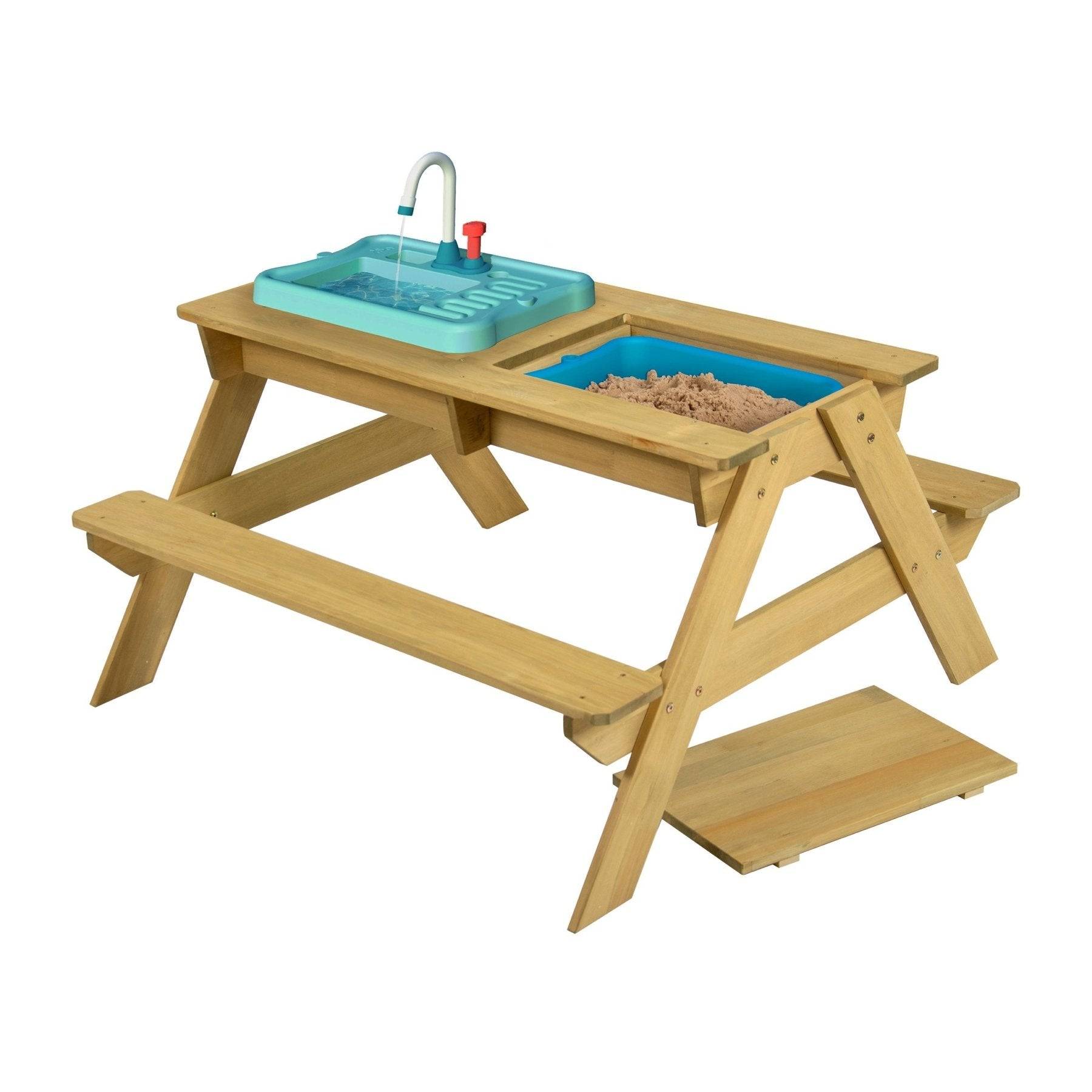 Tp Toys - Table pique-nique pour enfant EARLY FUN bois FSC® avec Splash & Play - Imagen 1