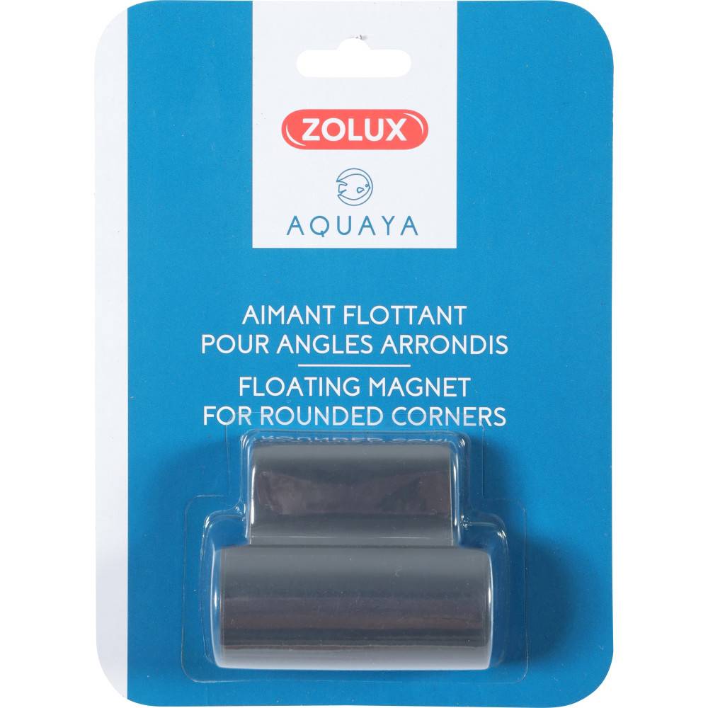 Zolux - Aimant flottant 6.5 x 5 x épaisseur 2.5 cm pour angle d'aquarium - Imagen 2