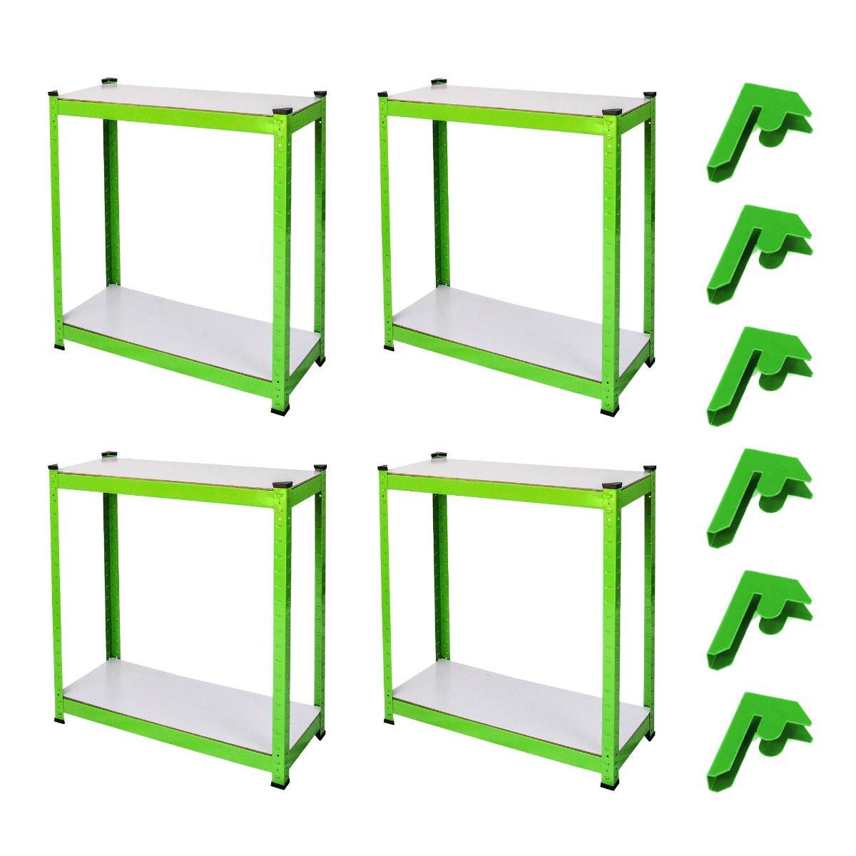 Monstershop - Serre Polytunnel 25mm 4m x 2m avec Étagères - Imagen 4