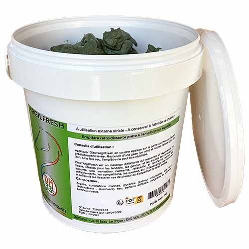 Distri'ArgilFresh - Argile cataplasme cheval - 1kg - Distri’Horse33 - Imagen 1