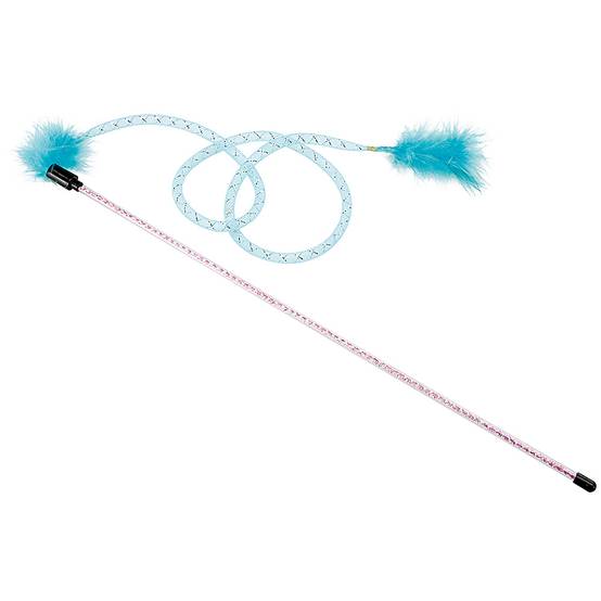 Ferplast - Cane à pêche jeu chat pendante Ferplast BAGUETTE CHATS PA 5002 différentes couleurs - Image 1