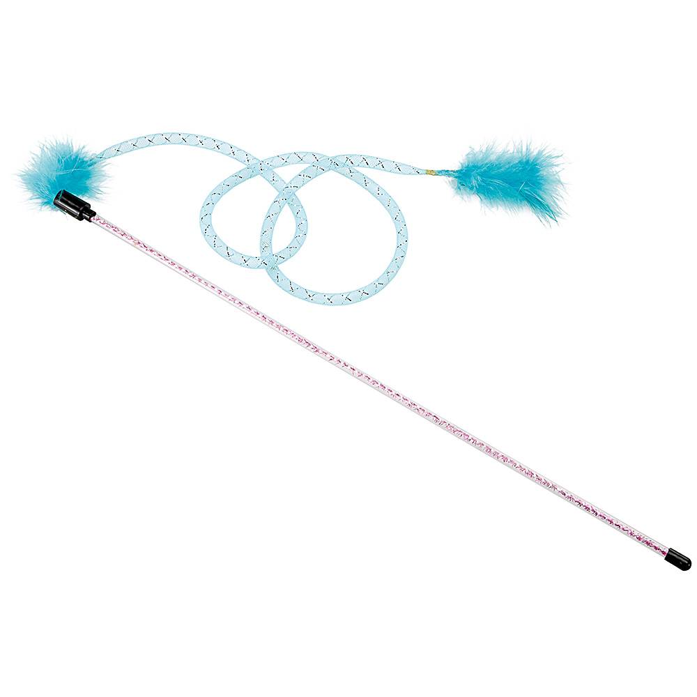 Ferplast - Cane à pêche jeu chat pendante Ferplast BAGUETTE CHATS PA 5002 différentes couleurs - Image 1
