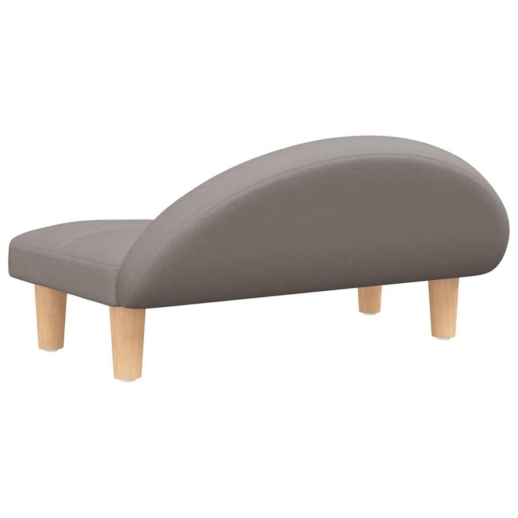 ComfortXL - Canapé lit pour chien en tissu et bois pour salon ou chambre Taupe 70x52 cm – ComfortXL Pet Living - Image 5