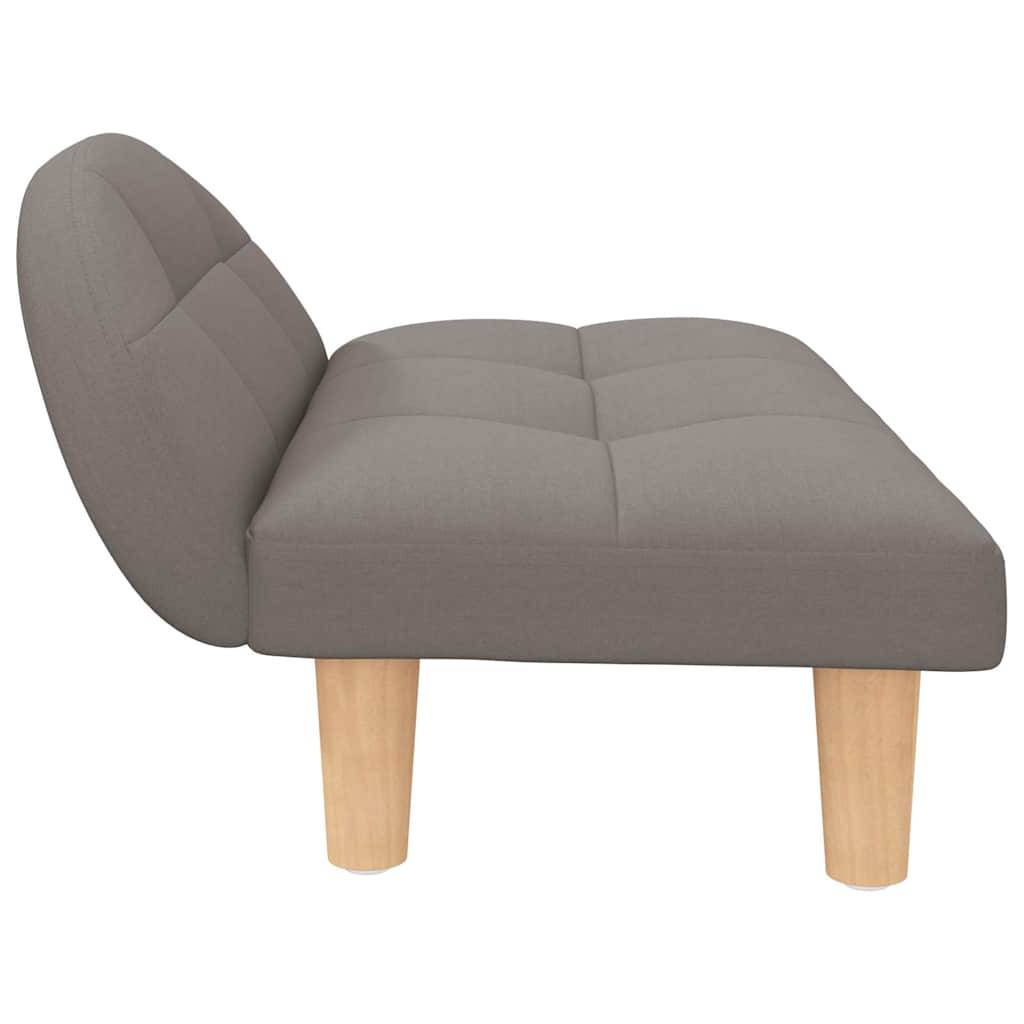 ComfortXL - Canapé lit pour chien en tissu et bois pour salon ou chambre Taupe 70x52 cm – ComfortXL Pet Living - Image 4