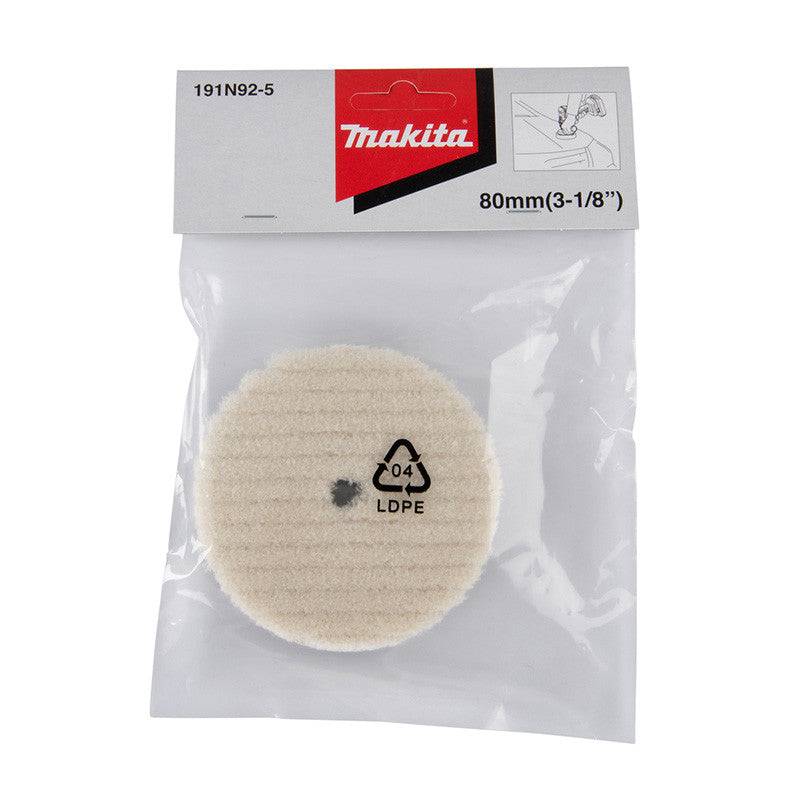 Makita - Disque de polissage peau de mouton MAKITA 191N92-5 Ø80 mm Makita - Imagen 3