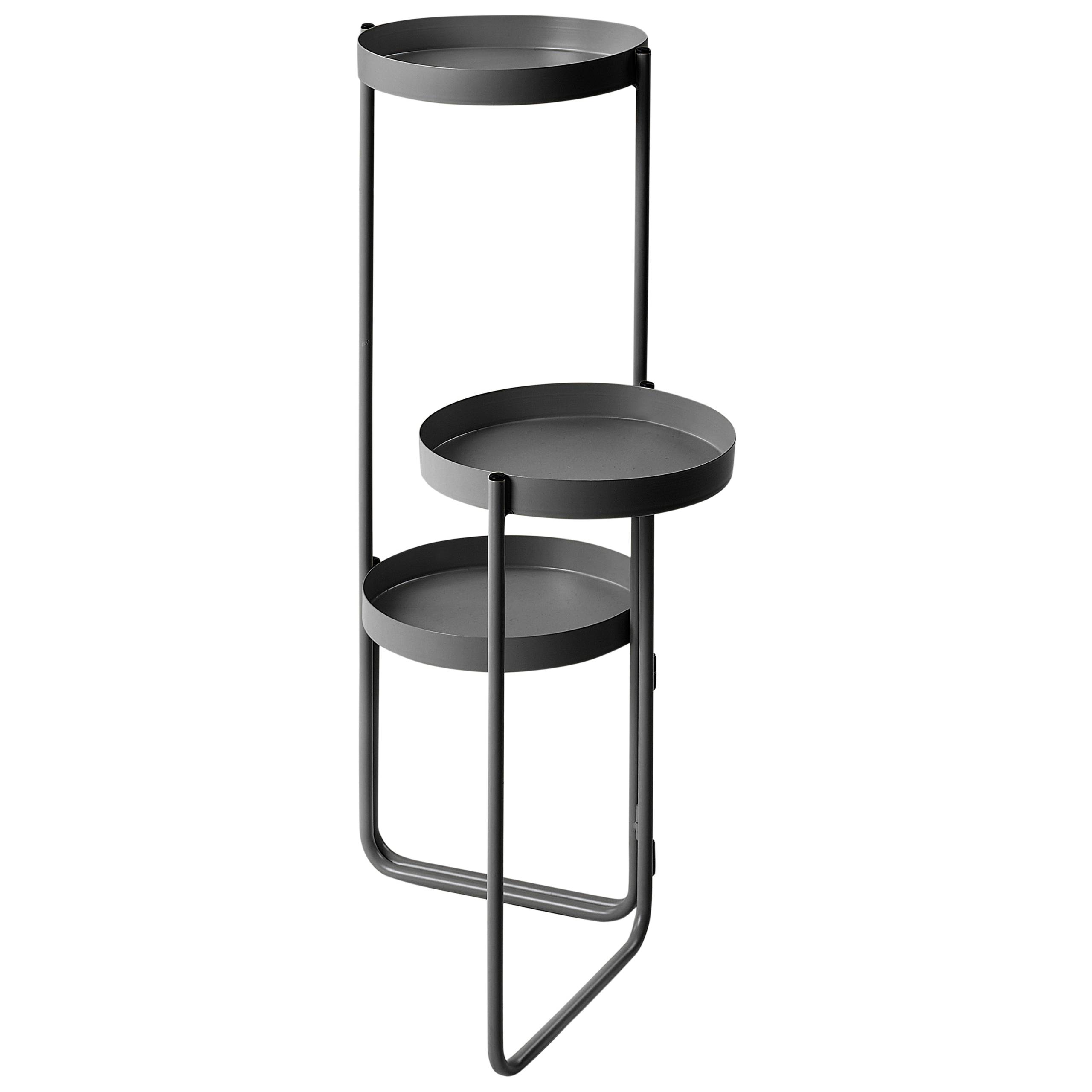 Beliani - Cache-pot d'intérieur Métal Noir FRAGARIA - 42x21x60- Beliani - Image 4