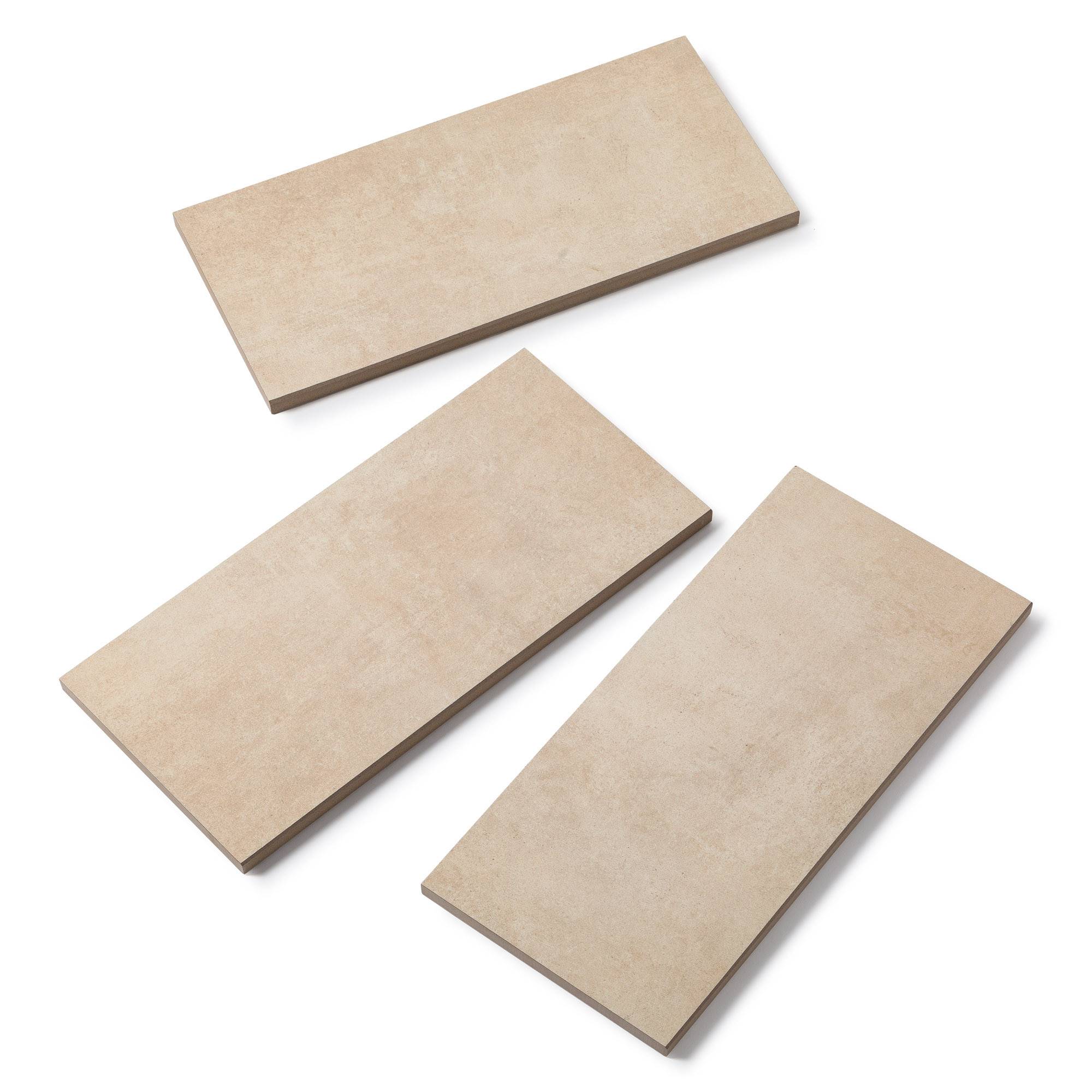 Margelle de piscine effet Béton Beige 60x28x2 cm Bord Droit Cemento - RO'MA CARRELAGE - Image 4